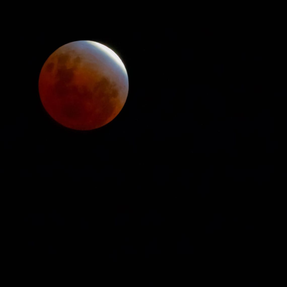 Partial lunar eclipse