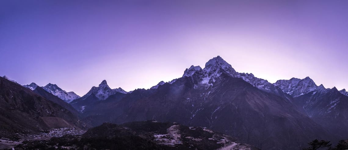 Khumbu shade of mauve