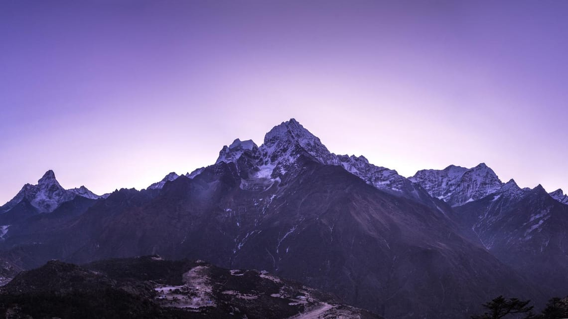 Khumbu dawn