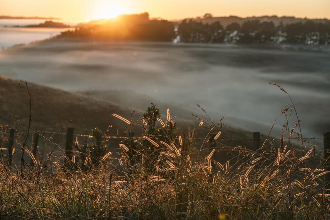 Sunrise over the Valley