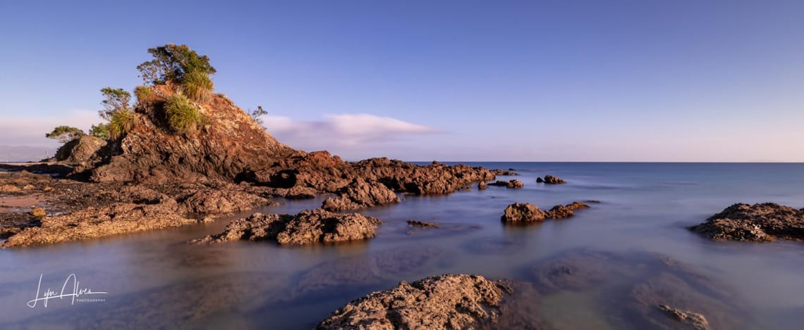 Kouatunu Beach sunrise