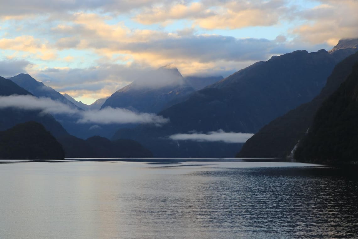 Doubtful Sound Sunset