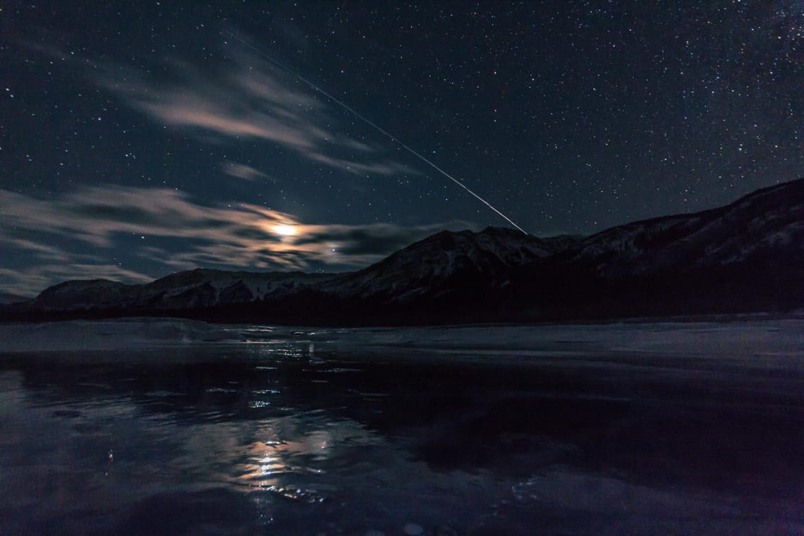 Abraham Lake satellites