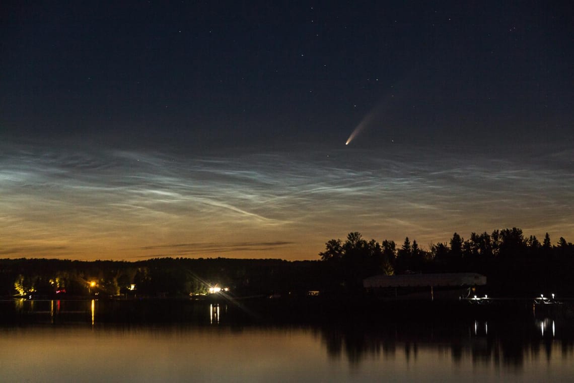 Glowing Comet