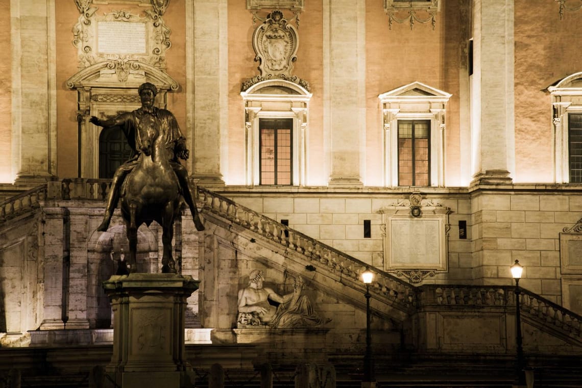 Piazza del Campidoglio by Night