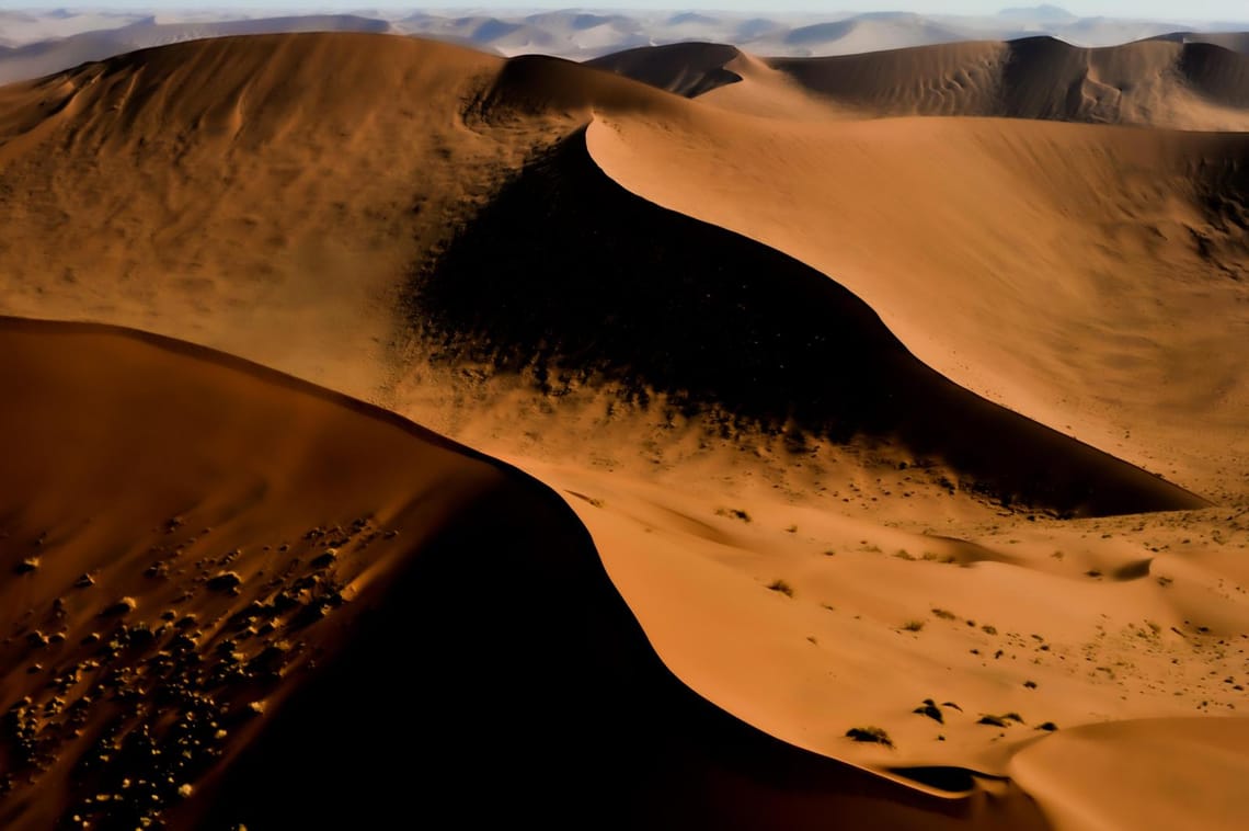 The wonderful dunes of the Namibian desert