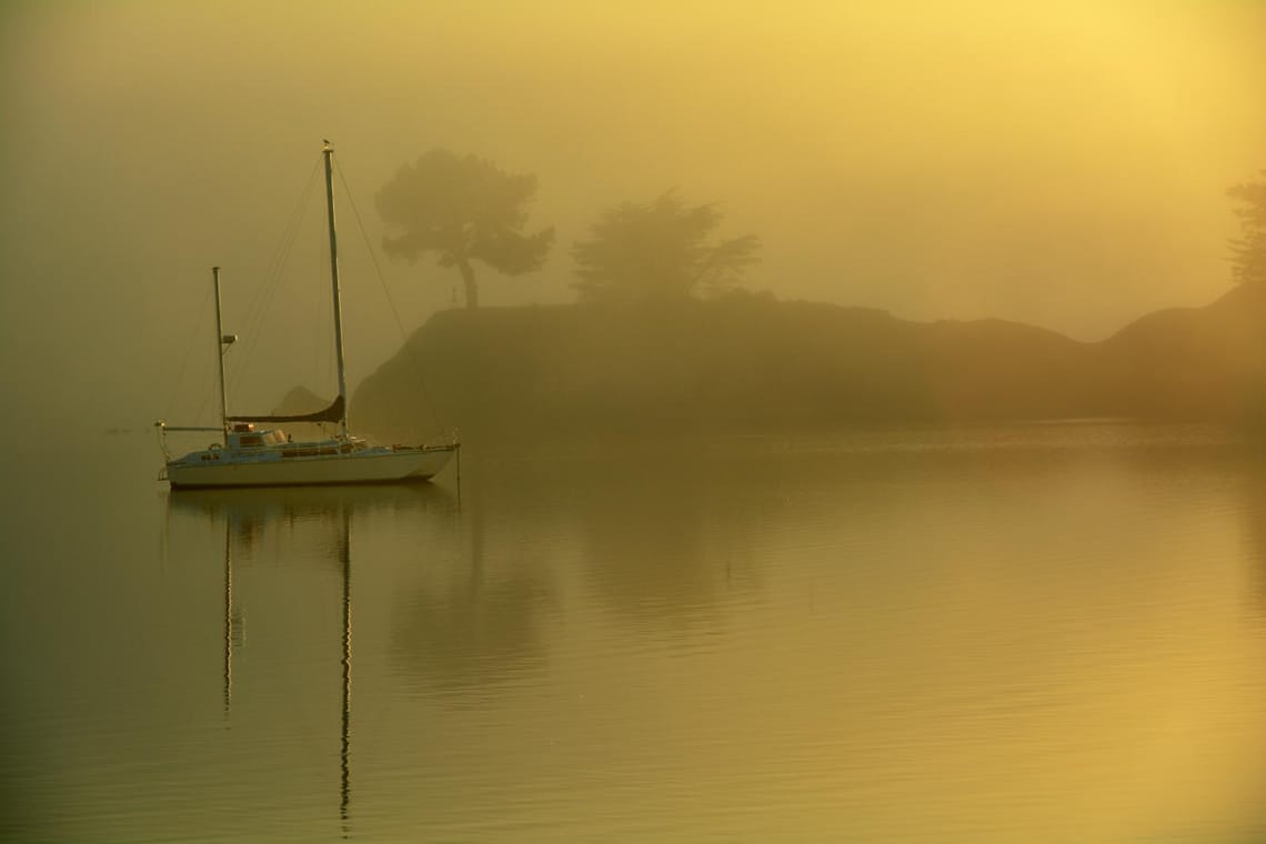 Boat in the Mist