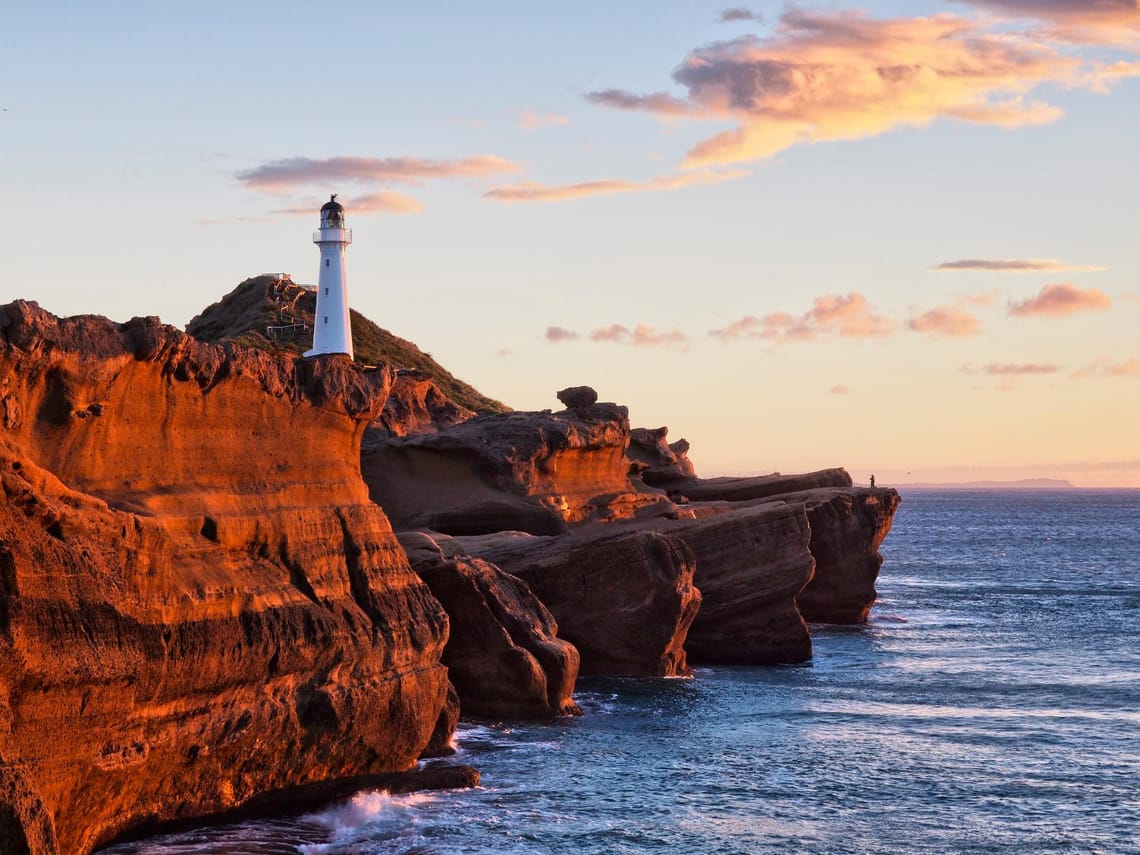 First Light at Castle Point