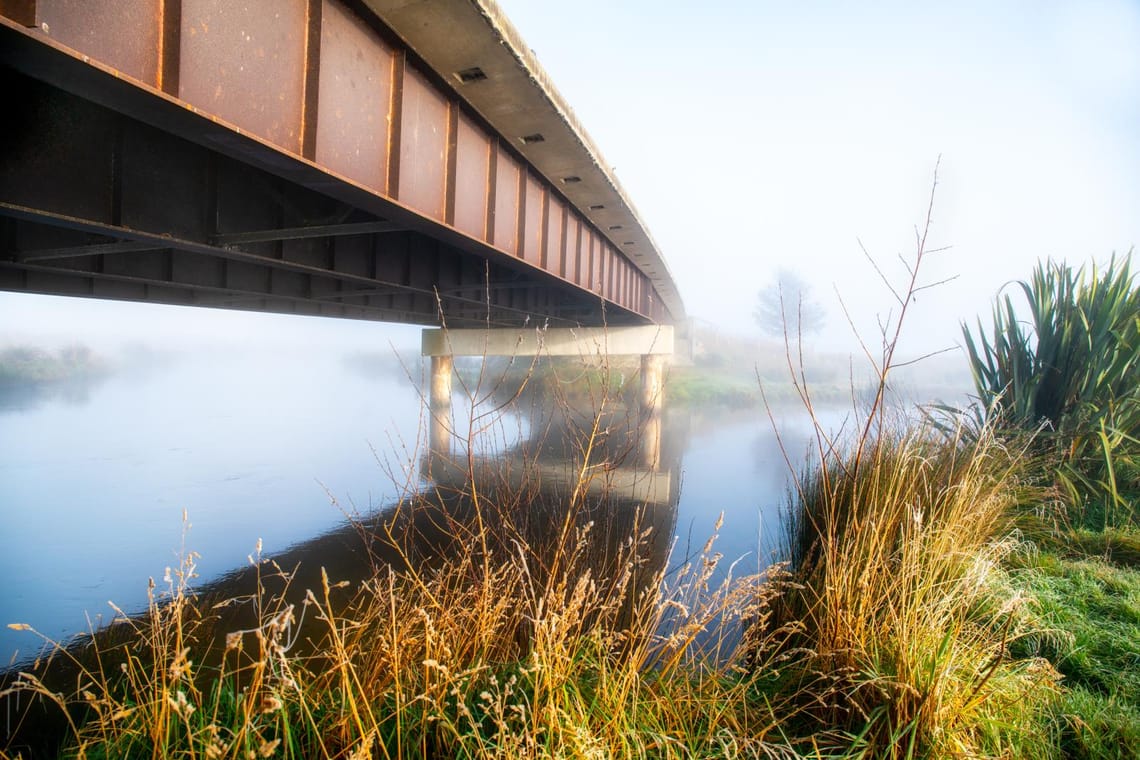 Early morning fog