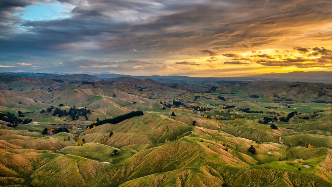 Rural Wairarapa sunet