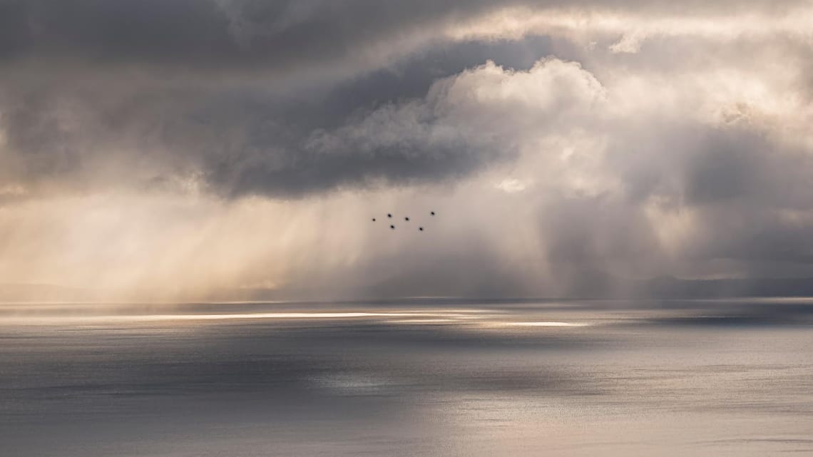 Lake Taupo Light Show