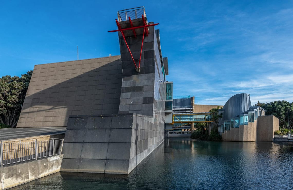 Te Papa pond