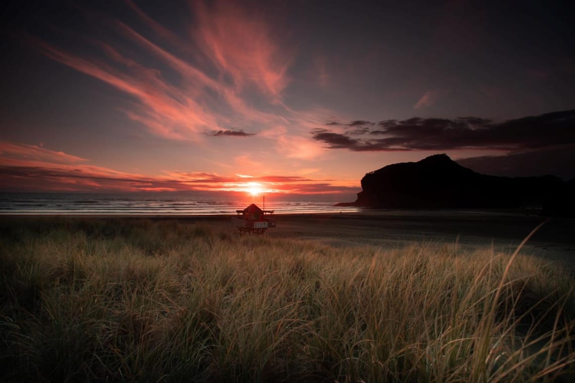 Bethells Beach Sunset