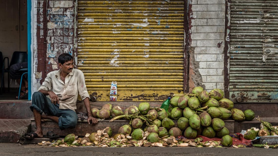 Coconuts in Delhi