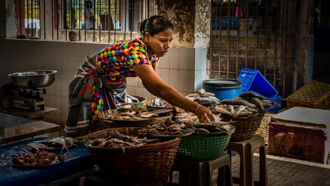 Market faces