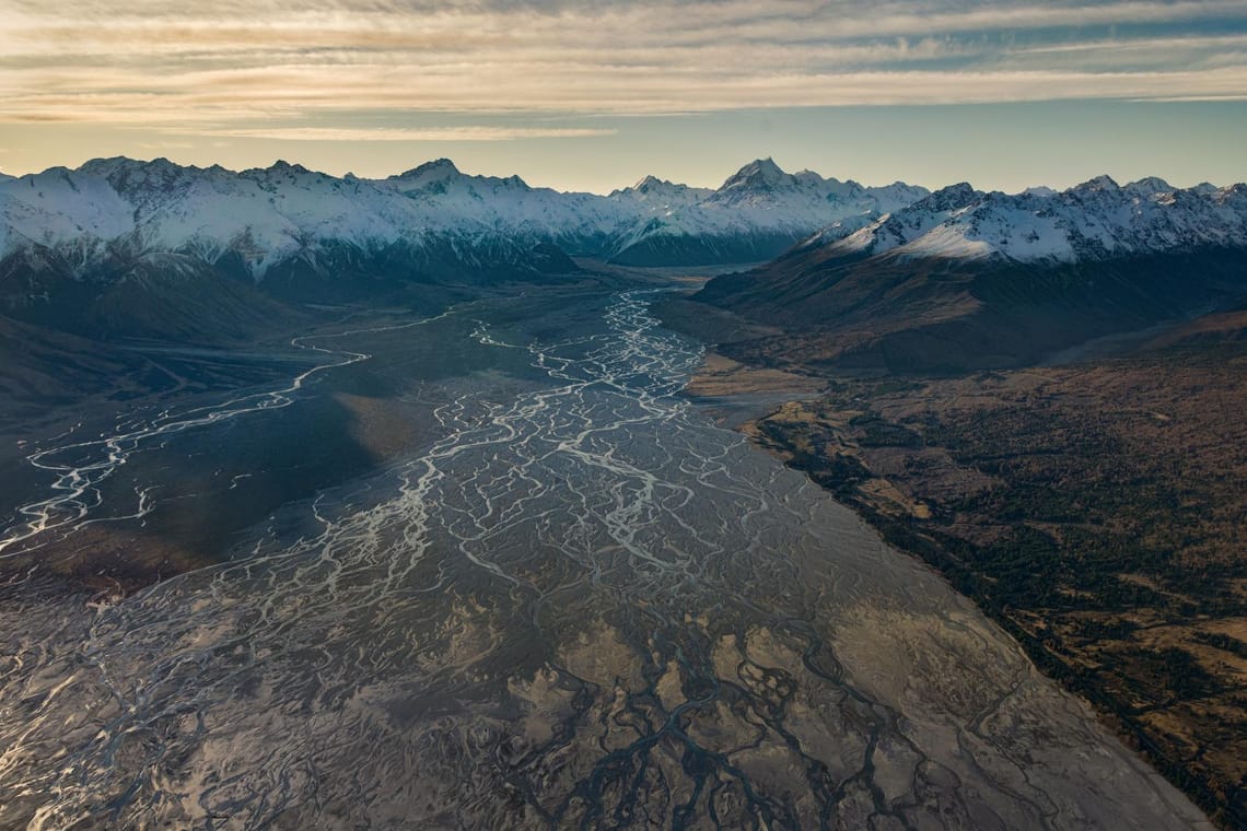 Tasman River Braids