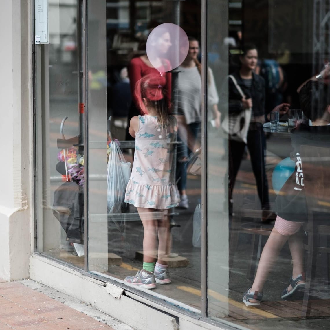 Girl with a balloon