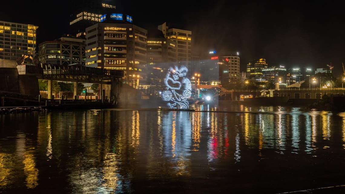 Matariki Mana Moana White Tiki