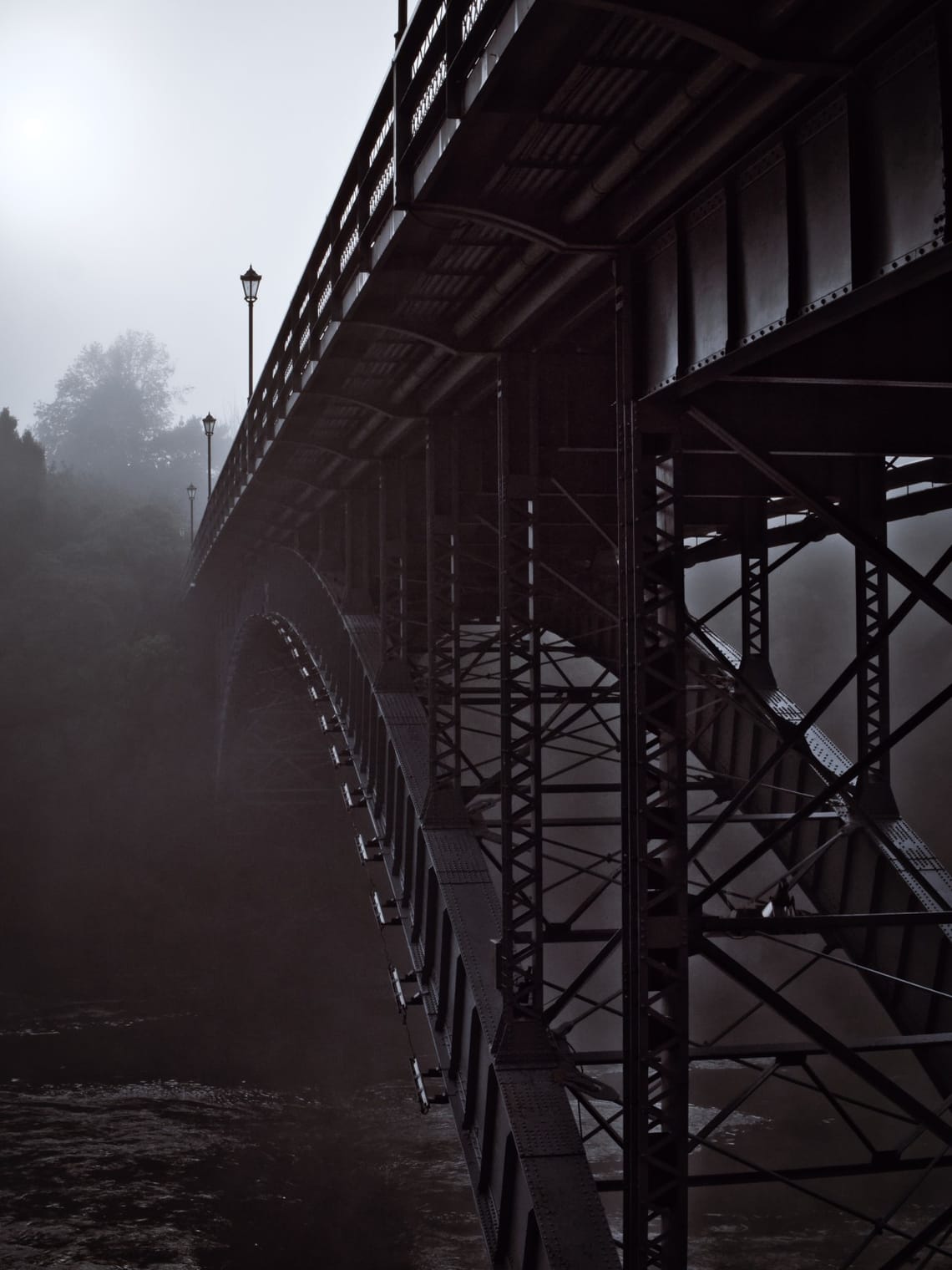 Bridge in the fog