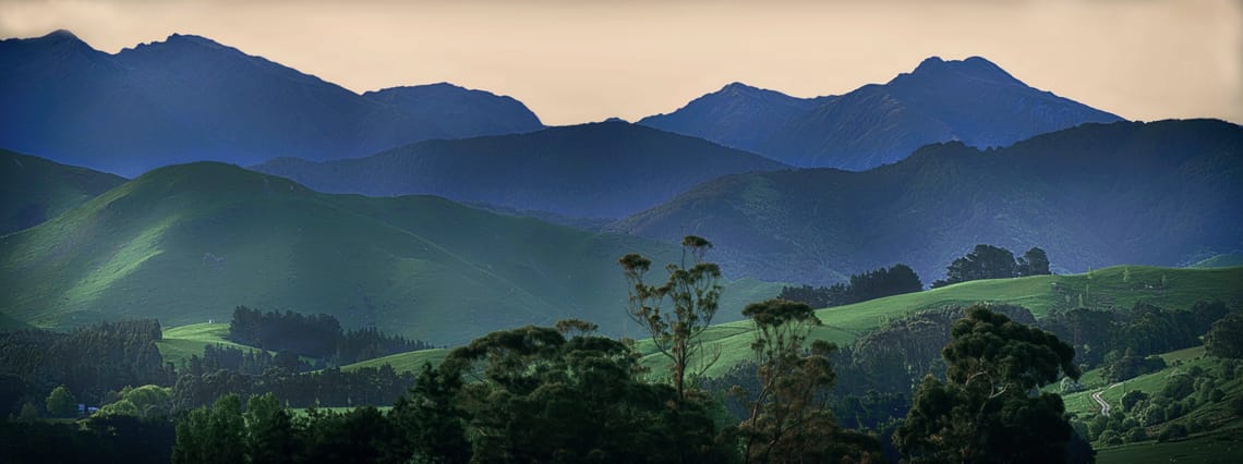 Evening, Tararua Foothills