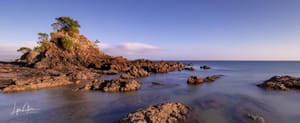 Kouatunu Beach sunrise