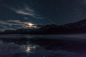 Abraham Lake satellites