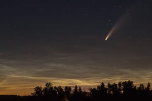 Comet and Stars