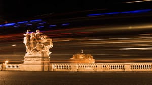 Castel Sant'Angelo and traffic lights