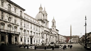 Piazza Navona in the early morning