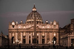 St. Peter's Church at sunrise