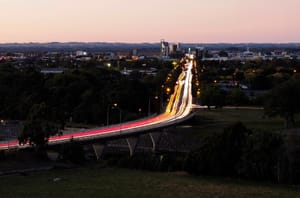 Palmerston North at Dusk