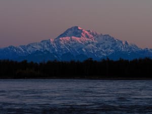 First Light on Denali