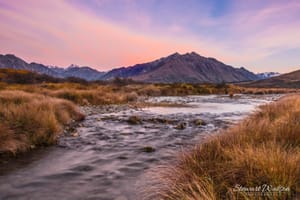 Mount Edoras stream at dawn