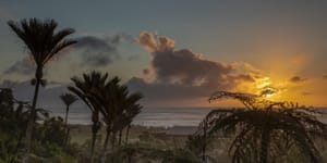 Punakaiki sunset