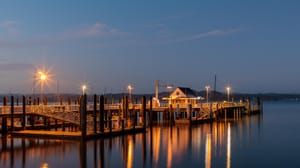 Early morning on the wharf