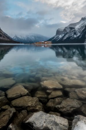 Cabin on the lake