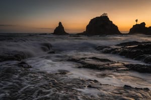 High tide at Otarawairere