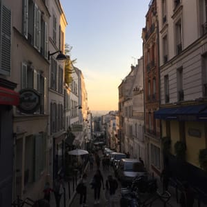 Parisienne dusk