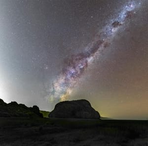 Milky Way, Whatipu Beach, Auckland