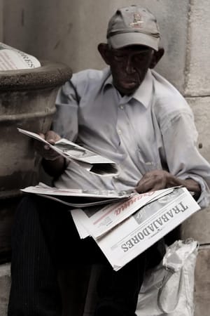 The Newspaper Man