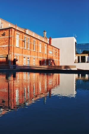 Heritage building reflection