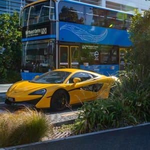 Mclaren at the lights